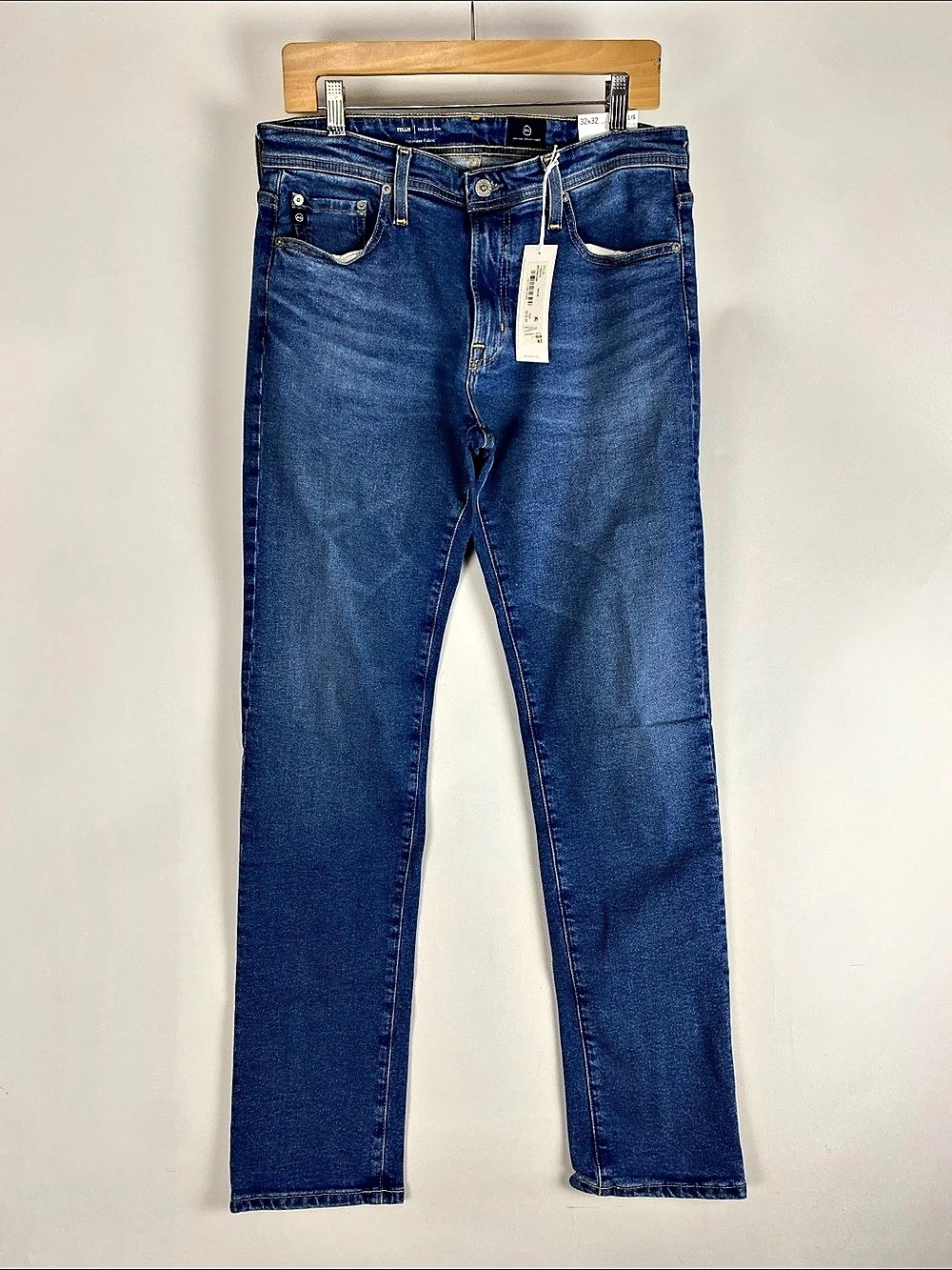 AG Jeans Tellis Modern Slim Blue Japanese Fabric wash men’s Size 32 NWT - Picture 2 of 9